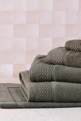 Drap de bain SDB - Vert olive