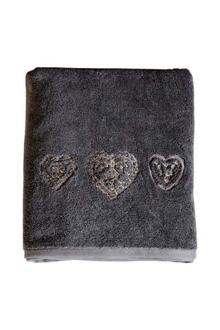 Drap de douche Nuit au chalet - Anthracite