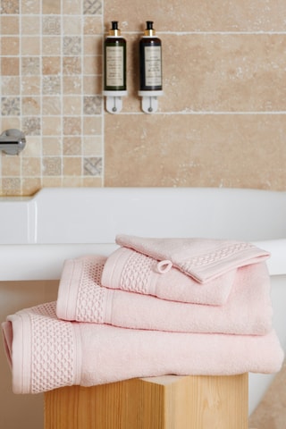 Drap de bain SDB - Rose pâle