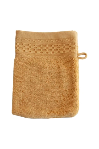 Gant de toilette Uni - Moutarde