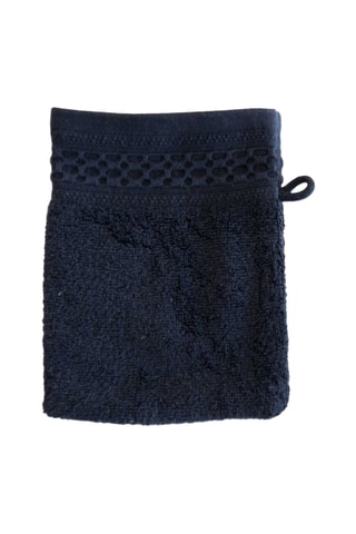 Gant de toilette Uni - Noir