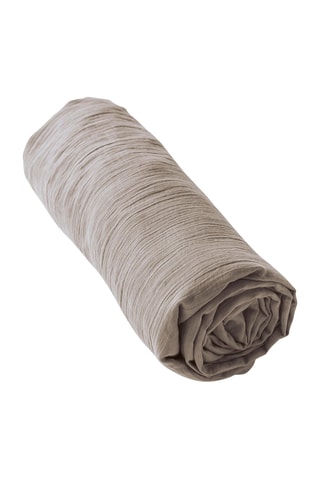 Drap-housse en gaze de coton - Gris