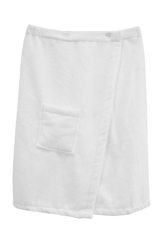 Jupe portefeuille SDB - Blanc