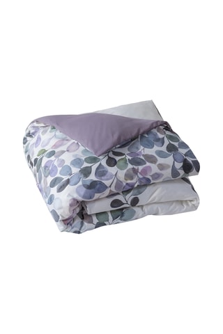 Housse de couette en satin de coton 120 fils/cm² Eclose - Blanc