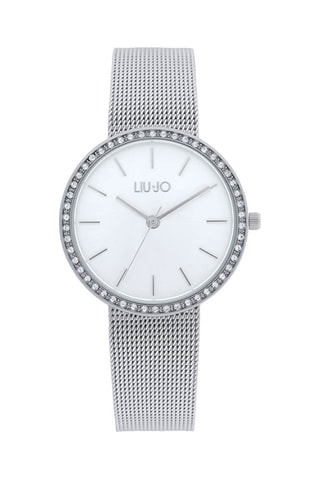Stalen Quartz Horloge - Zilverkleurig