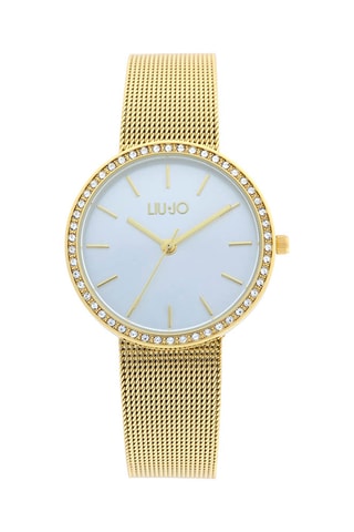 Stalen Quartz Horloge - Goudkleurig