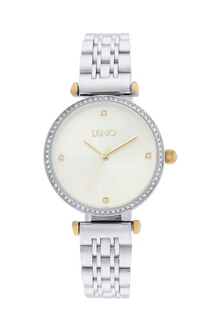 Stalen Quartz Horloge - Zilverkleurig