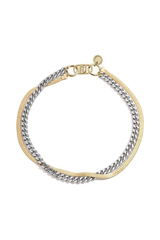 Ketting Dubbele Rij - Zilverkleurig
