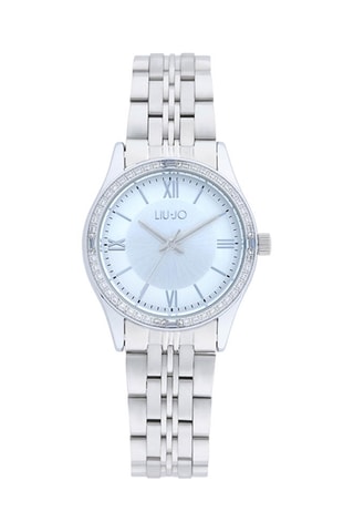 Stalen Quartz Horloge - Zilverkleurig
