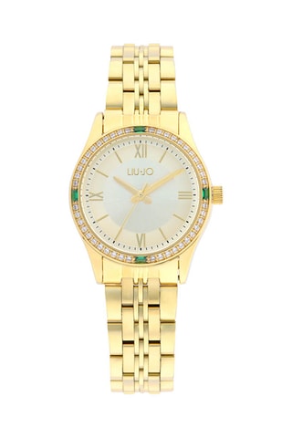 Stalen Quartz Horloge - Goudkleurig