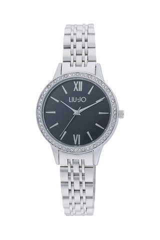 Stalen Quartz Horloge - Zilverkleurig