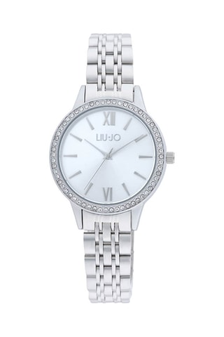 Stalen Quartz Horloge - Zilverkleurig