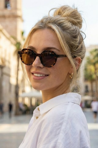 Zonnebril voor Dames - Categorie 2 - Groen