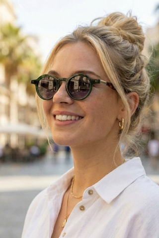 Zonnebril voor Dames - Categorie 3 - Groen