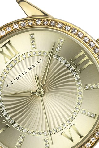 Metalen Quartz Horloge - Goudkleurig