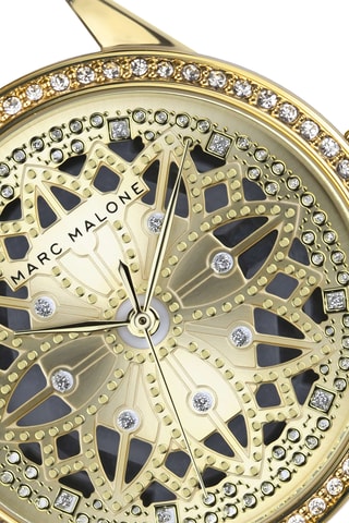 Metalen Quartz Horloge - Goudkleurig