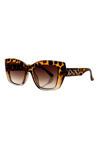 Zonnebril Dames - Bruin en zwart