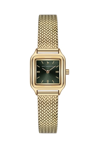 Stalen Quartz Horloge - Goudkleurig