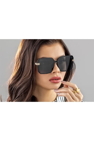 Zonnebril Dames Lydia- Categorie 3 - Zwart - Zwart