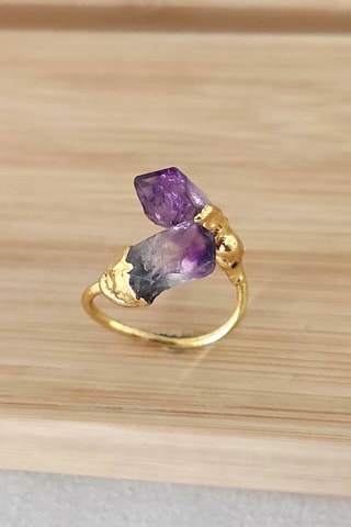 Anillo - Amatistas