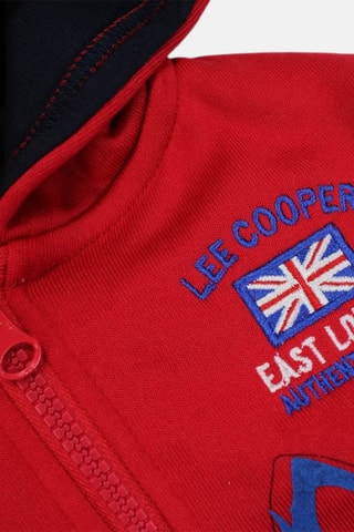 Sudadera con capucha y pantalón - Rojo