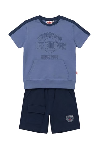 Camiseta y short - Azul
