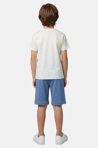 Camiseta y short - Azul