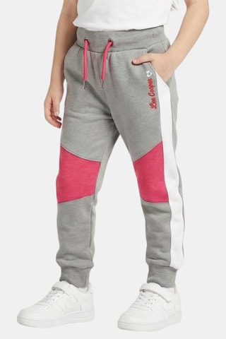 Pantalón de chándal - Gris y rosa