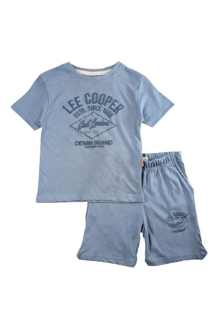 Camiseta y short - Azul