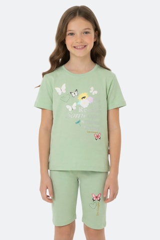 Camiseta y short - Verde