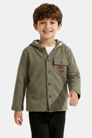 Chaqueta con capucha - Lee Cooper - Caqui
