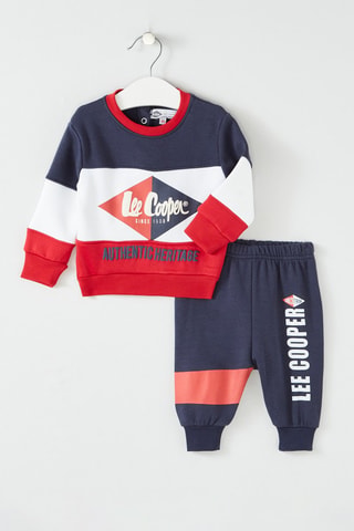 Sudadera y pantalón de chándal - Azul marino
