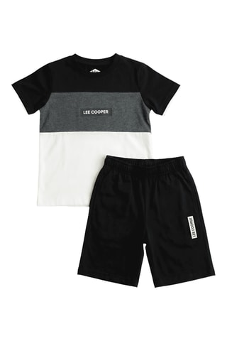 Camiseta y short - Negro