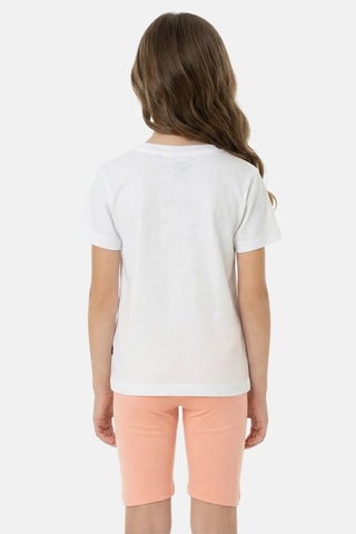 Camiseta y bermudas - Blanco