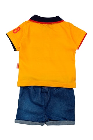 Polo y short - Amarillo