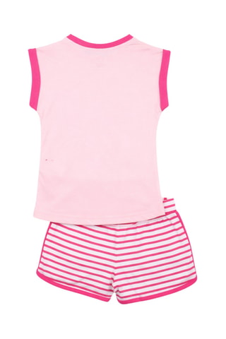 Camiseta y short - Rosa