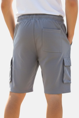 Bermudas cargo - Gris