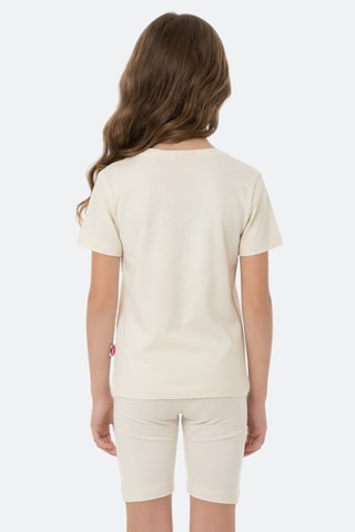 Camiseta y short - Beige