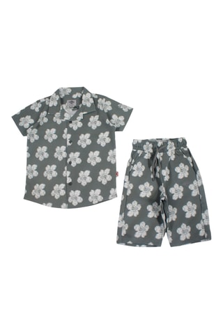 Camisa y bermudas - Verde