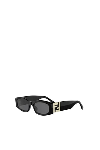 Zonnebril Uniseks - Categorie 3 - Fendi - Zwart