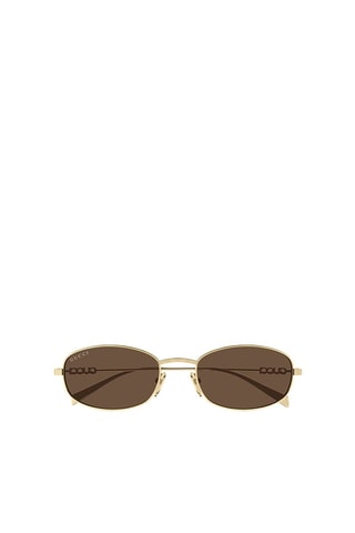 Zonnebril Heren Categorie 3 - Gucci - Goudkleurig