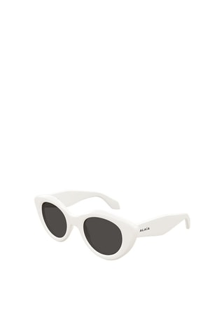 Zonnebril Dames - Categorie 3 - Azzedine Alaïa - Wit