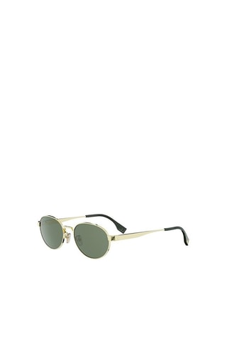 Zonnebril Uniseks - Categorie 3 - Fendi - Goudkleurig
