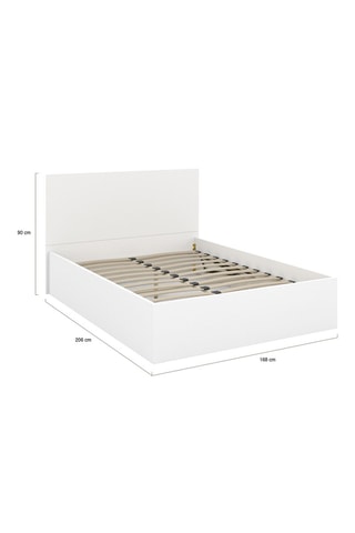 Letto contenitore con rete Sicilia - Area materasso 160 x 200 cm