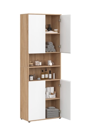 Armario de 4 puertas Tom - 60 x 170 x 30 cm