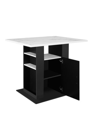 Isla central de cocina Théo de 1 puerta - 110 x 80 x 90 cm