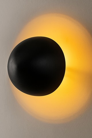 Aplique mural - Negro - 8 W