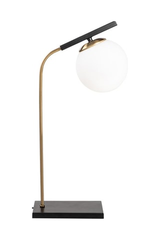 Lámpara de sobremesa Yildiz - Negro y dorado - 100 W