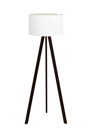 Lampadaire trépied - Blanc - 60 W