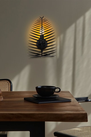 Aplique mural - Negro - 40 W